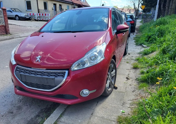 Peugeot 208 cena 19299 przebieg: 195200, rok produkcji 2013 z Koszalin małe 56